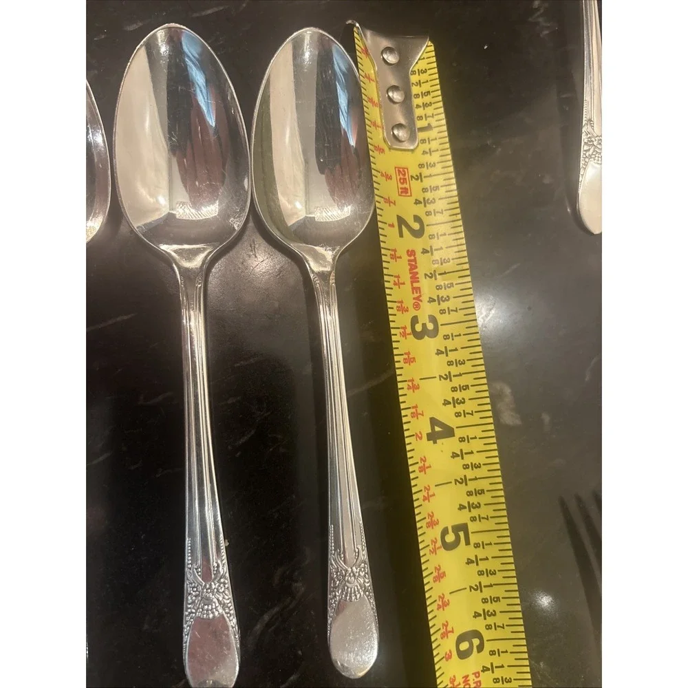 Vintage Wm Rogers IS Silver Plate BELOVED  Flatware Lot
